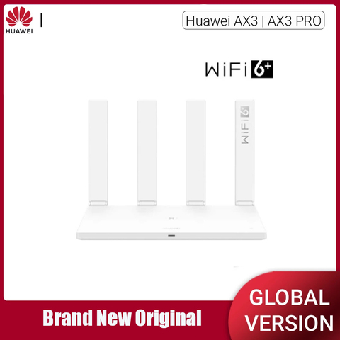 Глобальная версия HUAWEI WiFi AX3 Pro Quad Core WiFi 6 + беспроводной маршрутизатор WiFi 5 ГГц ретранслятор 3000 Мбит/с усилитель NFC легкая настройка ► Фото 1/1