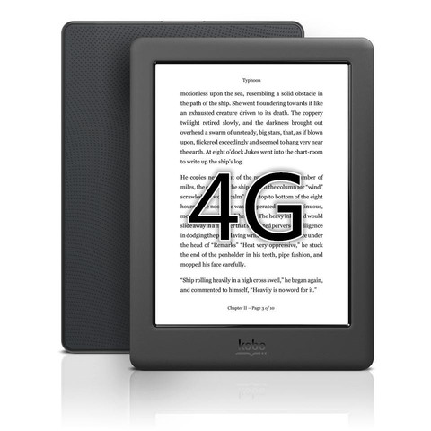 Новый читалка E-ink электронная книга читатель KoBo glo HD 300PPI 4G сенсорный электронный экран HD 1448x1072 6 дюймов ► Фото 1/1