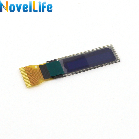 Модуль OLED-экрана 0,69 дюйма, 14PIN, 96*16 пикселей, белый цвет, драйвер SSD1306 для паяльника TS100 TS80 TS80P ► Фото 1/6