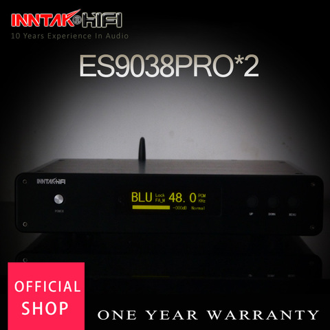 Hi-Fi Dual ES9038PRO DAC с кодировщиком USB DSD DOP / 32 бит 384K, поддержка Bluetooth 5,0 (черный чехол) ► Фото 1/1