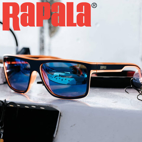 Поляризованные рыболовные очки RAPALA, 100% защита от УФ-лучей, анти-синий светильник, четкое видение, для рыбалки, велоспорта, пешего туризма ► Фото 1/1