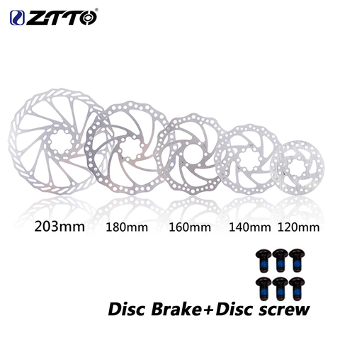 Диск тормозной ZTTO для велосипеда, 6 дюймов, 120/140/160/180/203 мм ► Фото 1/6