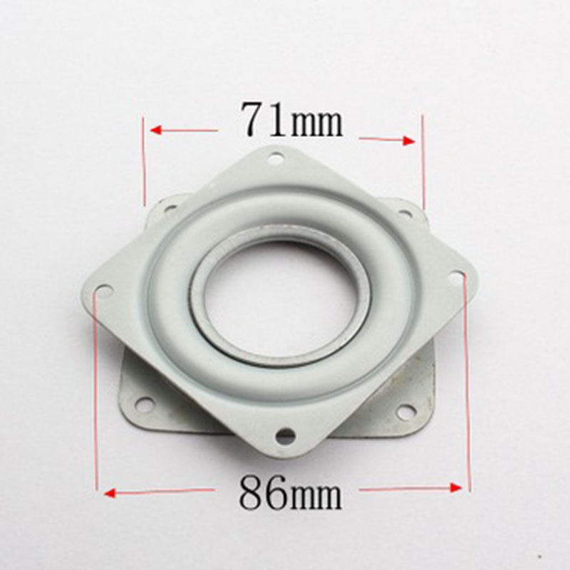 2/3/4 дюйма поворотные пластины подшипник поворотный металл 360 градусов вращающийся роликовый подшипник поворотный стол Дисплей Стенд мебел... ► Фото 1/5