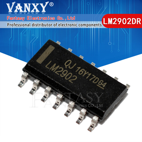 10 шт. LM2902DR SOP14 LM2902 SOP SMD новый и оригинальный IC ► Фото 1/5