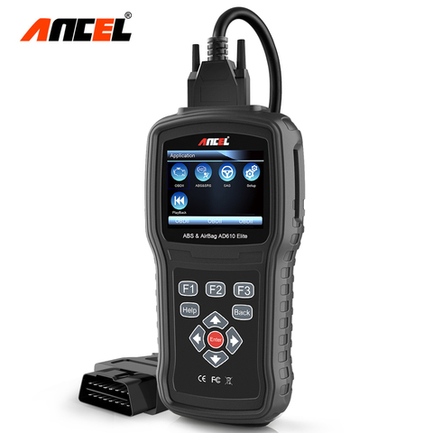 Автомобильный диагностический сканер Ancel AD610 Elite OBD2, устройство для диагностики автомобиля, для 68 автомобилей ► Фото 1/6
