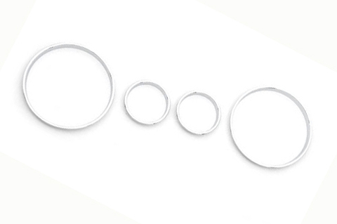 Хромированный набор колец для приборной панели для BMW E38 E39 E53 ► Фото 1/3