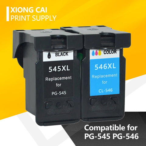 PG545 CL546 совместимый чернильный картридж для canon pixma IP2850/MX495/MG2950/MG2550/MG2450 чернильный картридж полный для canon PG 545 CL546 ► Фото 1/6