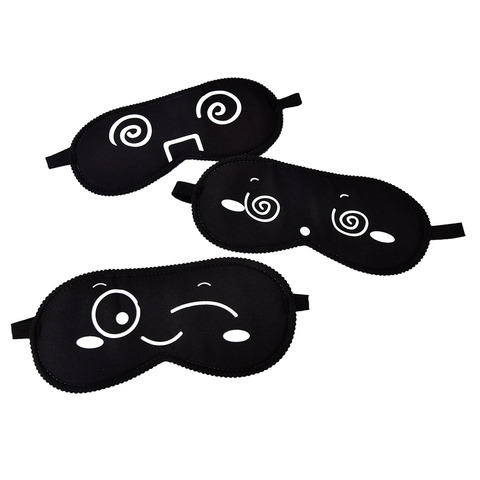 1 шт. маска для сна, черная маска для путешествий, инструменты для сна, повязка на глаза, черная маска для сна, лидер продаж ► Фото 1/6