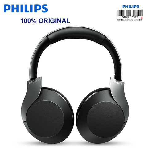 Оригинальные Hi-Fi Наушники Philips PH805, Bluetooth 5,0, активное шумоподавление, складные наушники с микрофоном, поддержка официальных тестов ► Фото 1/6