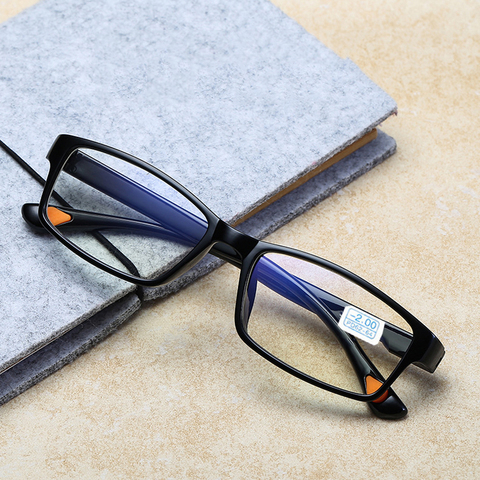 Очки для близорукости мужские и женские мужские по рецепту близорукие очки TR90 оптические очки для близоруких очков от 0 до 1,0 до-4,0 ► Фото 1/6