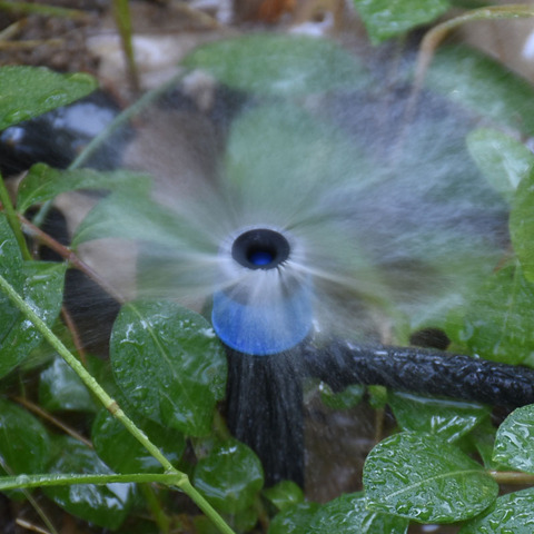 Рассеиватель воды, сопло для полива сада, разбрызгиватели 360 градусов, система полива сада, 10 шт. ► Фото 1/6