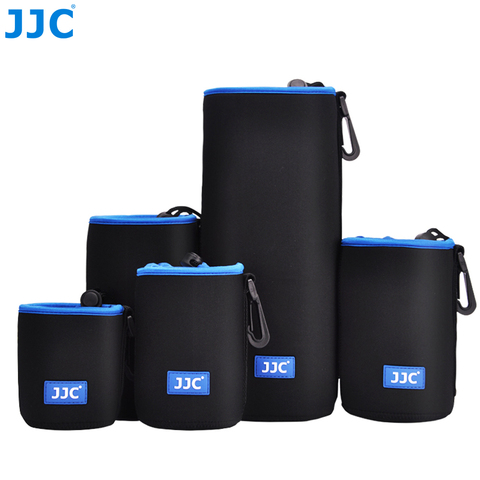 JJC мягкий чехол для объектива, Неопреновая водонепроницаемая сумка для камеры SLR DSLR, чехол для Canon, Nikon, Olympus, Fujifilm, Sony, Pentax, Panasonic, Leica ► Фото 1/6