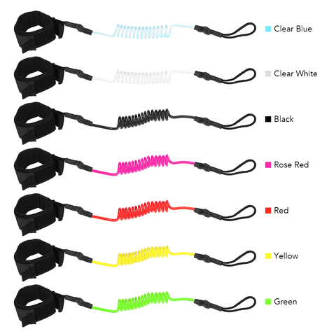 Sup доска 4 фута лодыжки поводок для серфинга эластичный спиральный стоячий весло доска веревка для ног доски для серфинга лодыжки поводок ► Фото 1/6
