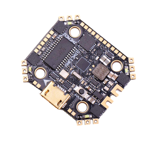 16x16 мм JHEMCU GHF13AIO Betaflight MPU6000 F4 Контроллер полета OSD встроенный 13A 4 в 1 ESC для радиоуправляемых FPV гоночных дронов зубочисток ► Фото 1/5