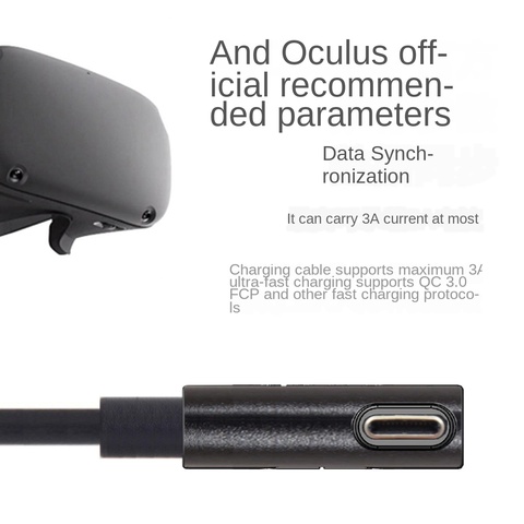 Кабель для передачи данных Oculus Quest/2 Link USB- C Steam VR Type- C 3,1, 3m5m на выбор ► Фото 1/6