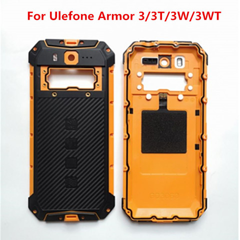 Оригинальная задняя крышка батарейного отсека + наклейка NFC, запасная часть для Ulefone Armor 3/3T/3W/3WT сотового телефона ► Фото 1/5
