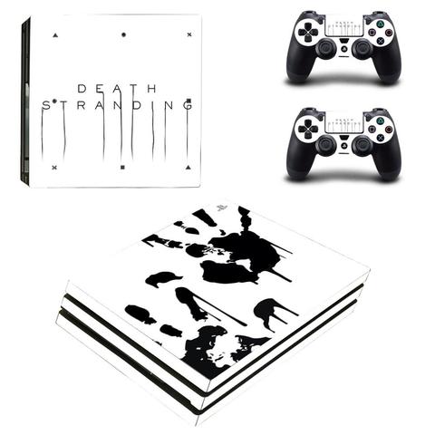 Игра Death Stranding PS4 Pro кожи наклейки для Sony PlayStation 4 консоли и контроллеры PS4 Pro кожи наклейки настенные виниловые обои ► Фото 1/6