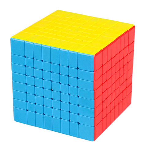 Moyu MF8 8X8X8 Migic Cube Без наклейка 8x8 Speed Cube Мойу Кубинг Классная мою 8x8 Stickerelss Черный кубик Рубика ► Фото 1/6