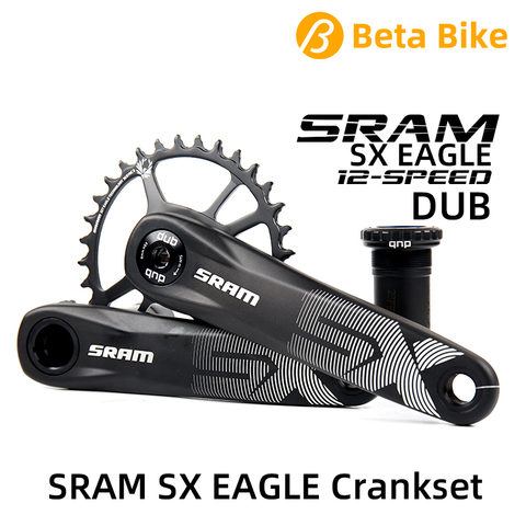 2022 SRAM SX EAGLE 12-скоростная DUB 32 34T стальная Звездочка 170 мм 175 мм MTB велосипедная кривошипная система ► Фото 1/6