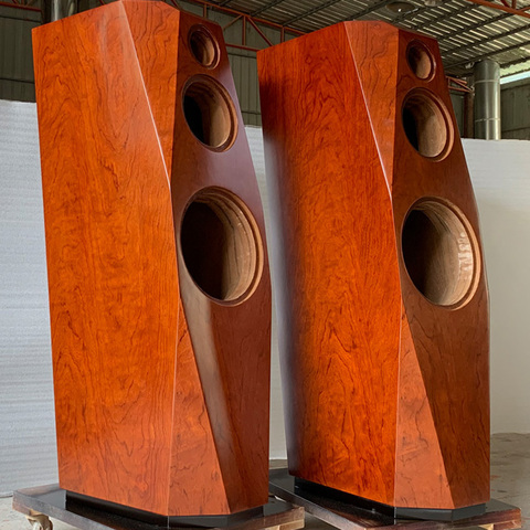 L-055 Hi-Fi пустой динамик s Шкаф DIY на заказ 8 дюймов 10 дюймов 12 дюймов трехполосный угол резки большой адаптер для углового громкоговорителя динамик пустой ящик ► Фото 1/1