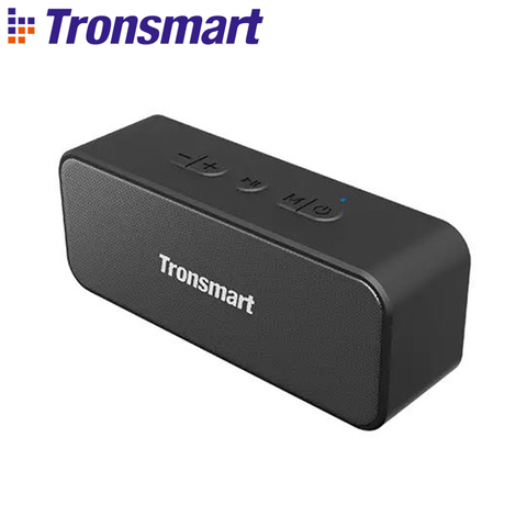 Портативная колонка Tronsmart T2 Plus, Bluetooth 5,0, 20 Вт, 3600 мАч, 24H IPX7 звуковая панель, TWS, голосовой помощник, двойной звук ► Фото 1/6
