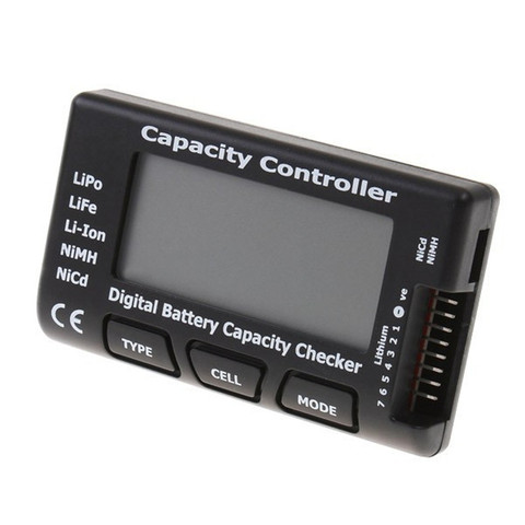 Контроллер емкости аккумулятора, устройство для проверки емкости аккумуляторов Li-Fe Li-Ion NiMH Nicd ► Фото 1/3