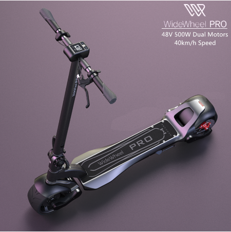 2022 Mercane ширококолесный Профессиональный умный электрический скутер 48 в 1000 Вт Kickscooter двойной мотор скутер дисковый тормоз скейтборд ► Фото 1/5
