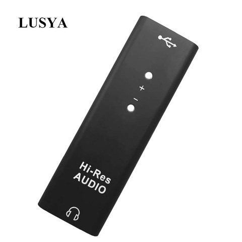 Усилитель для наушников Lusya ES9038Q2M, аудио DAC декодер SA9227 type-c, Портативный Hi-Fi компьютер DSD252 ► Фото 1/6