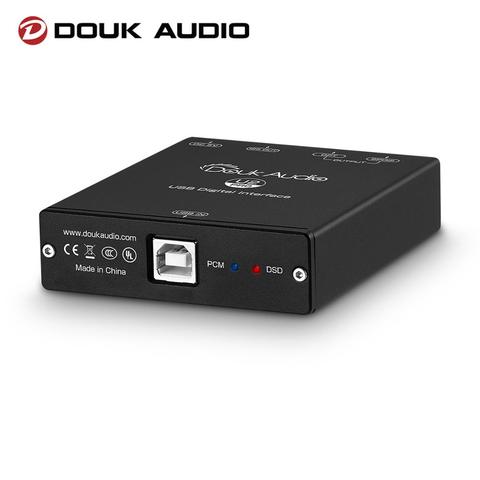 Преобразователь Douk Audio U2 Mini XMOS XU208 USB в коаксиальный/оптический/12S цифровой интерфейс DSD256 PCM384K ► Фото 1/6