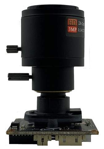 M12 объектив 3MP XM535AI + SC3235 низкая подсветка IP камера модуль Плата 2,8-12 мм 2304*1296 1080P IRC CMOS RTSP ONVIF CMS XMEYE ► Фото 1/1