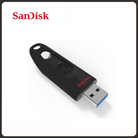 SanDisk CZ48 флеш-накопитель USB 3,0 диск 128 Гб 64 Гб карта памяти 32 Гб 16 Гб маленький Флешка USB накопитель высокоскоростное 100MBs ► Фото 1/6
