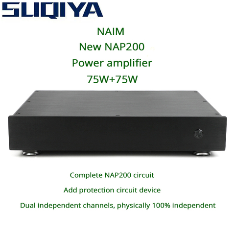 SUQIYA-2022 улучшенная версия 75 Вт + 75 Вт NAIM NAP200 8 Ом усилитель мощности заднего уровня, усилитель звука ► Фото 1/6
