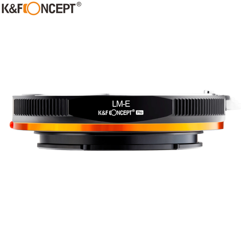 K & F CONCEFT LM-E Leica M L/M объектив К NEX E Mount Камера переходное кольцо для Leica M LM объектив Sony кольцевое крепление типа Е Камера тела ► Фото 1/6