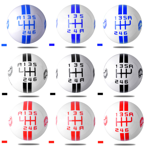 5-ступенчатая 6-ступенчатая Кобра эмблемы ручка переключения рулевого механизма автомобиля для Mustang Шелби GT500 ► Фото 1/6
