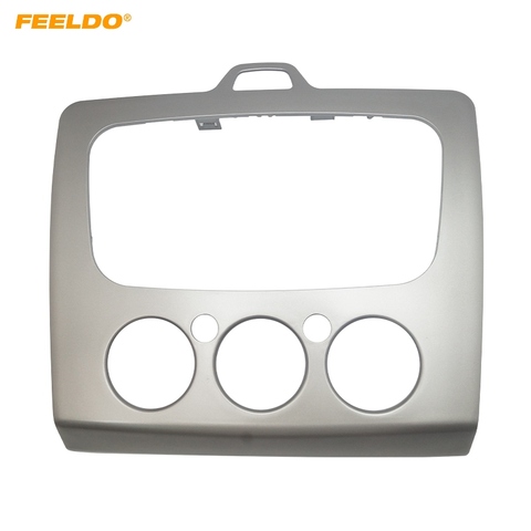 Автомагнитола FEELDO, стерео DVD рамка, панель приборной панели для Ford Focus MK2(05 ~ 07) в MK2.5(09 ~ 13), стерео преобразование # HQ3091 ► Фото 1/6