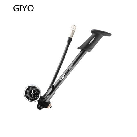 GIYO GS-02D Портативный MTB горный велосипед насос высокого давления 300 psi вилка амортизатор насосы для велосипеда ► Фото 1/6