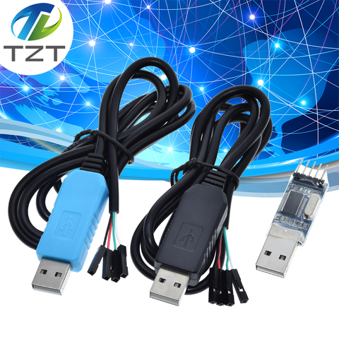 Модуль адаптера преобразователя PL2303 PL2303HX/PL2303TA USB в RS232 TTL с пыленепроницаемой крышкой PL2303HX для кабеля arduino ► Фото 1/6