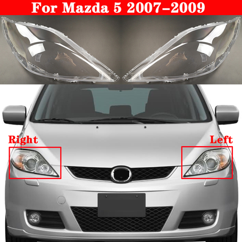 Прозрачный чехол для передней фары автомобиля Mazda 5 2007 2008 2009 ► Фото 1/6