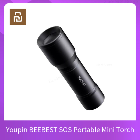 Youpin BEEBEST 130 м легкий AAA EDC фонарик от Xiaomi Youpin водонепроницаемый SOS портативный мини-фонарик ► Фото 1/6