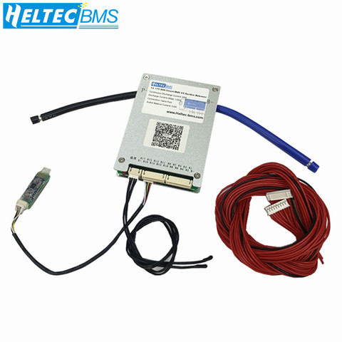 Активный эквалайзер, балансир vs bms Bluetooth Smart BMS 13S 14S 15S 16S 17S 60A 120A RS485 APP Lifepo4 Li-Ion 48 в 52 в 60 в ► Фото 1/6