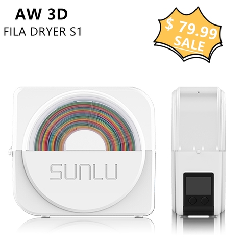 Коробка для хранения наполнителя AW 3D FilaDryer S1 для 3D печати, коробка для хранения наполнителя, подходит для засушенных материалов, подходит дл... ► Фото 1/6