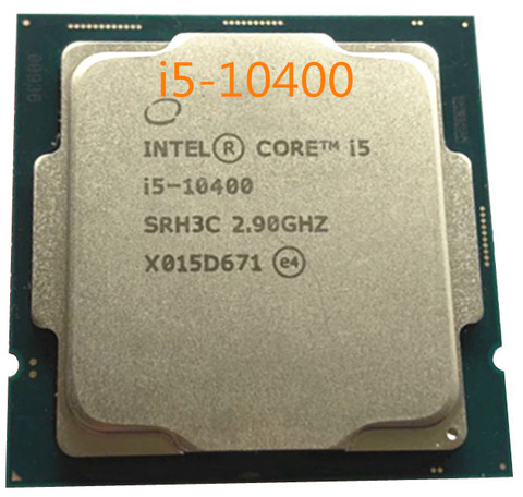 Процессор Intel Core i5 i5-10400 10400 de 2,9 GHz 6-ядерный 12-Hilo de procesador de CPU L2 = 1,5 м L3 = 12 м 65 Вт LGA 1200 ► Фото 1/1