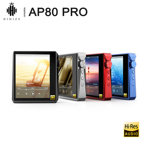 Hidizs AP80 PRO dual ESS9218P Bluetooth портативный музыкальный плеер MP3 USB DAC Hi-Res аудио DSD64/128 Apt-X/LDAC FM счетчик шагов ► Фото 1/6