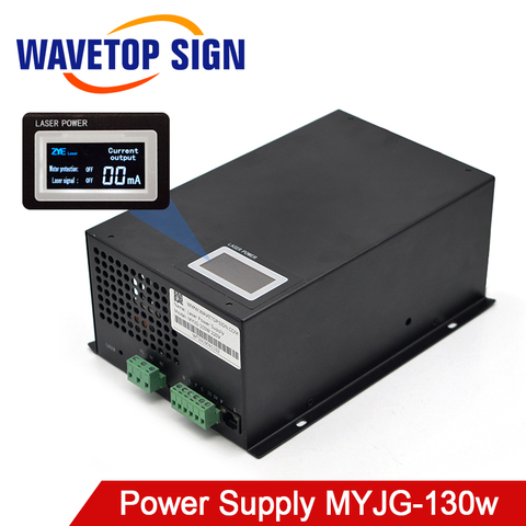 WaveTopSign MYJG-130W CO2 лазерный Питание категория для CO2 Лазерная гравировальная и режущая машина ► Фото 1/5