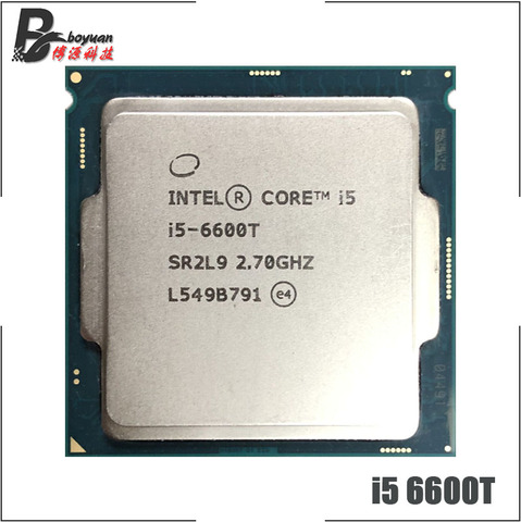 Процессор Intel Core i5-6600T i5 6600T 2,7 ГГц четырехъядерный четырехпоточный ЦПУ Процессор 6 Мб 35 Вт LGA 1151 ► Фото 1/1