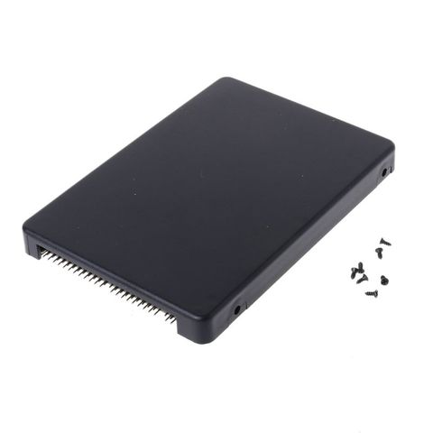 Мини SATA mSATA SSD жесткий диск до 44Pin IDE адаптер с корпусом чехол 2,5 