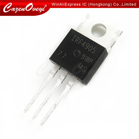 10 шт./лот IRF4905PBF TO220 IRF4905 TO-220 IRF4905P Power MOSFET Новый и оригинальный в наличии ► Фото 1/1