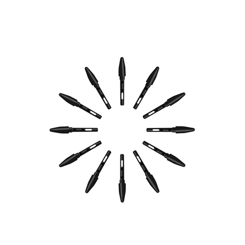 Стандартные черные перья для планшетов HUION UGEE Funtuos Gaomon VIKOO LIJING (P68/P80), 20 шт./лот ► Фото 1/5