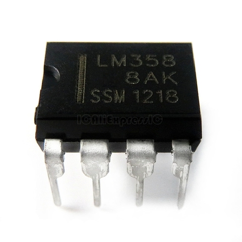 10 шт./лот LM358P DIP8 LM358 DIP LM358N = TS358CD TS358 KIA358P KIA358 BA10358 AS358P-E1 Новый и оригинальный IC в наличии ► Фото 1/1