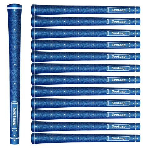 Geoleap Glory-M резиновые ручки для гольфа, 10 шт./лот, точки памяти, ручки для гольфа, средний размер, 7 цветов на выбор, бесплатная доставка ► Фото 1/6
